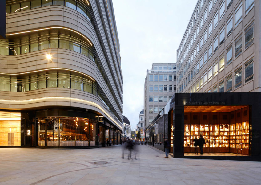 Make Architects St James Market public space