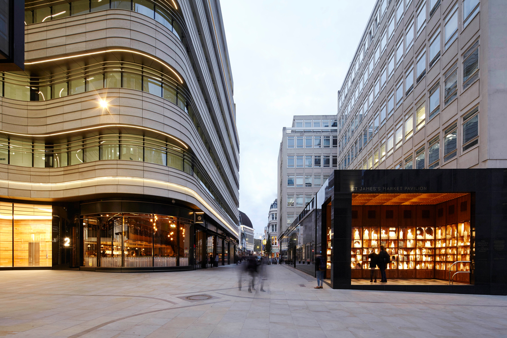 Make Architects St James Market public space